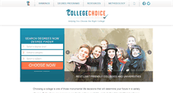 Desktop Screenshot of collegechoice.net